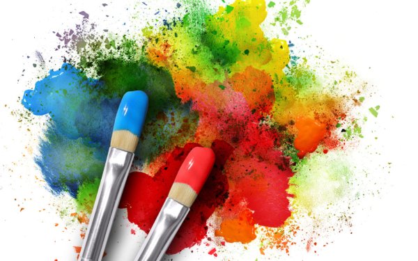 Логотип кисти художника 50 пикселей