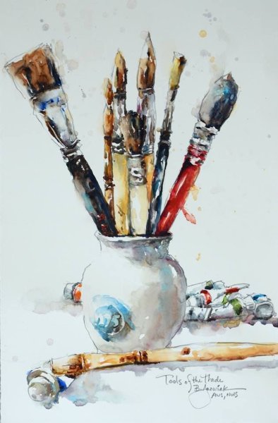 Кисти для акварельной живописи