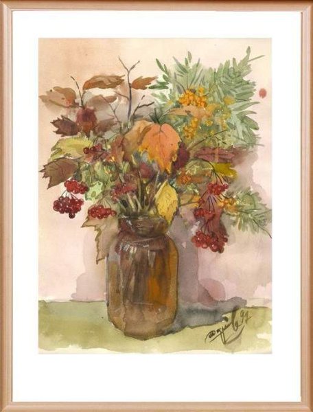 Борис Николайчук 1991 осенний букет