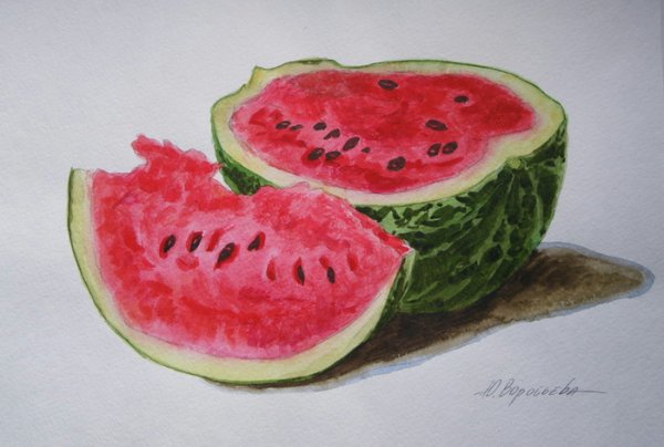 Кусок арбуза