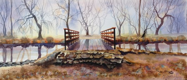 Художник Игорь дубовой Акварельные пейзажи