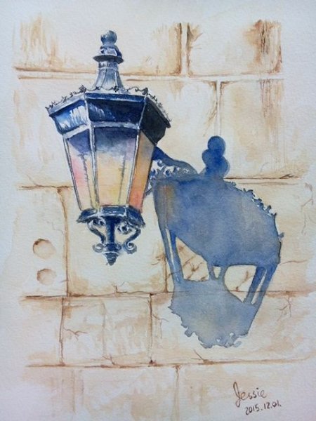 Фонарь картина