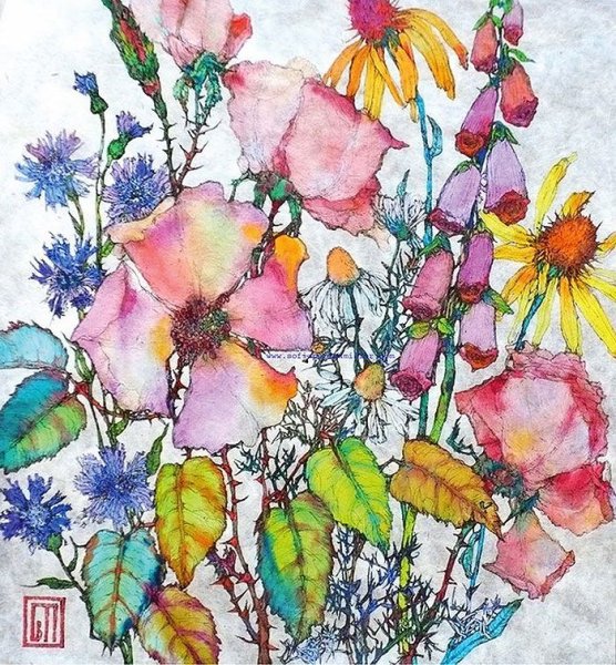 Интересные техники рисования для детей