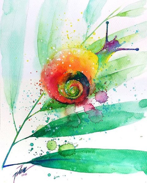 Мастер класс по рисованию акварелью