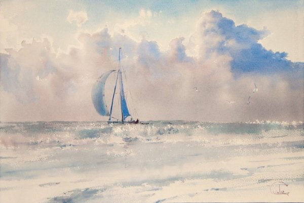 Картины пейзажи Темерев Сергей