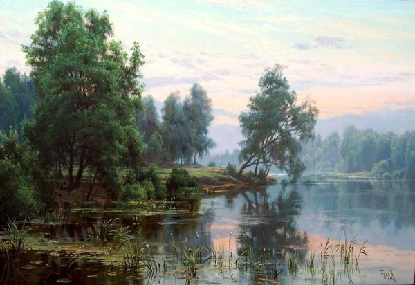 Пейзажист Сергей Басов