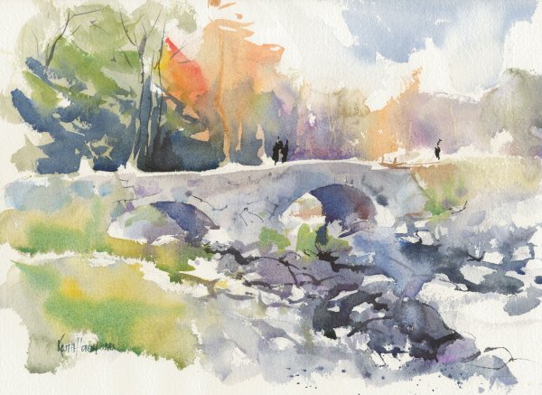 Алан Ричардсон художник акварель