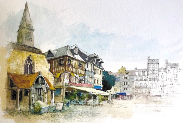 Акварелисты 20 века пейзаж