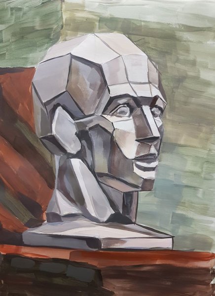 Обрубовка головы Давида