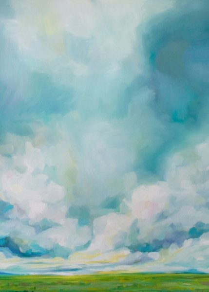 Небо акварель