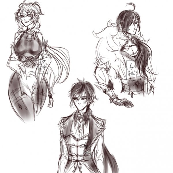 Геншин концепт Хейдзо