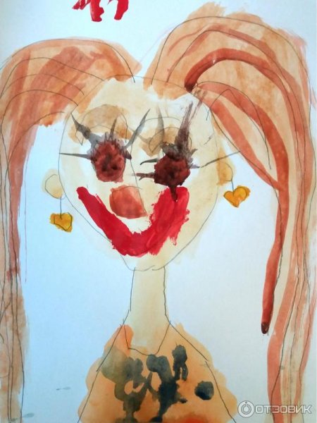 Рисунки медовой акварелью