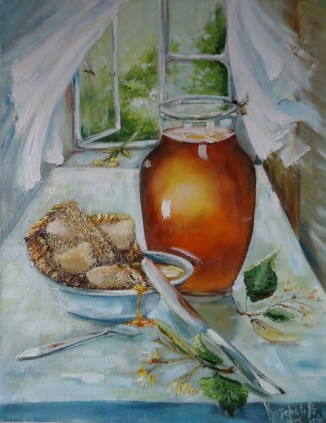 Натюрморт с медом Ольга Базанова
