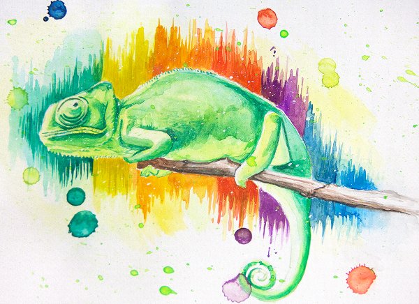 Рисование акварелью для детей