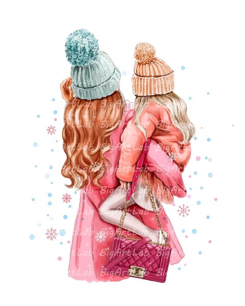 Панельки зимой