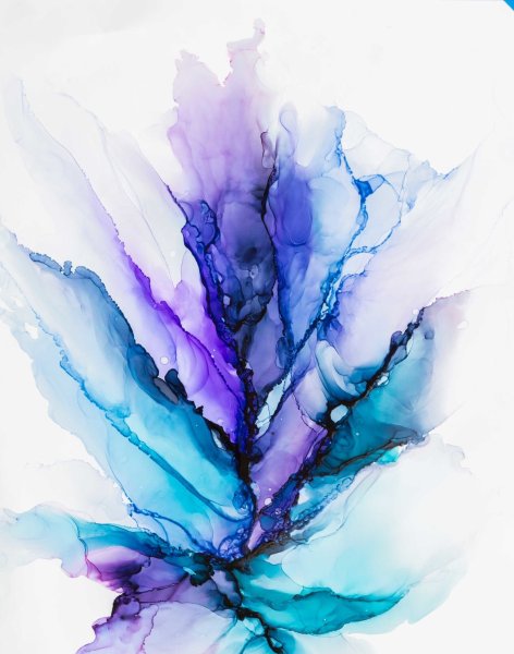 Абстрактная акварель
