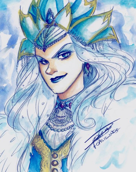 Королева акварель