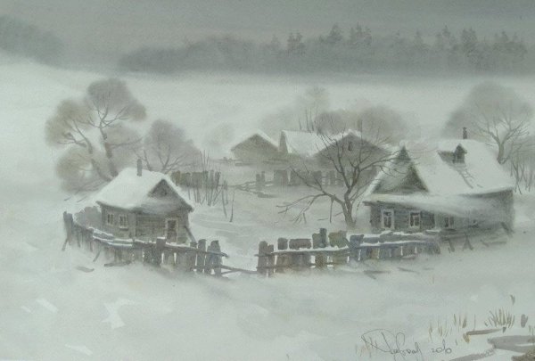 Художник Илья Горгоц пейзажи