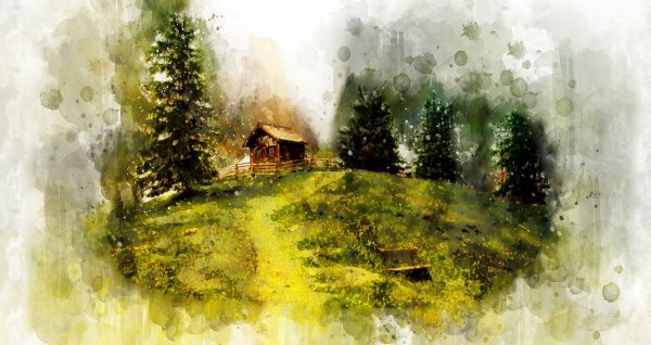 Анна Армона акварель