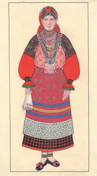 Мила Лосенко акварель