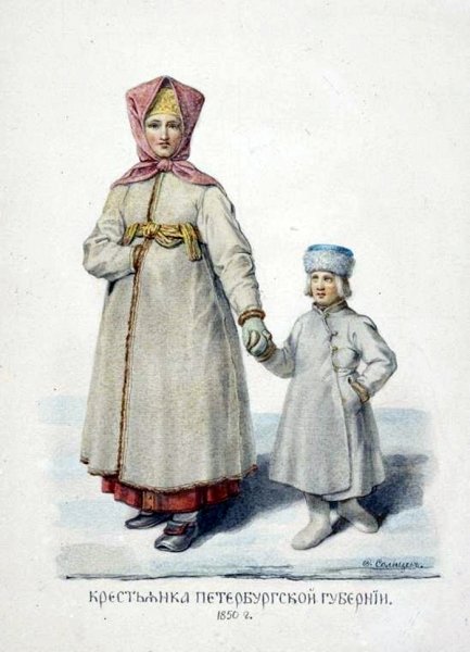 Эскизы костюмов к опере Иван Сусанин