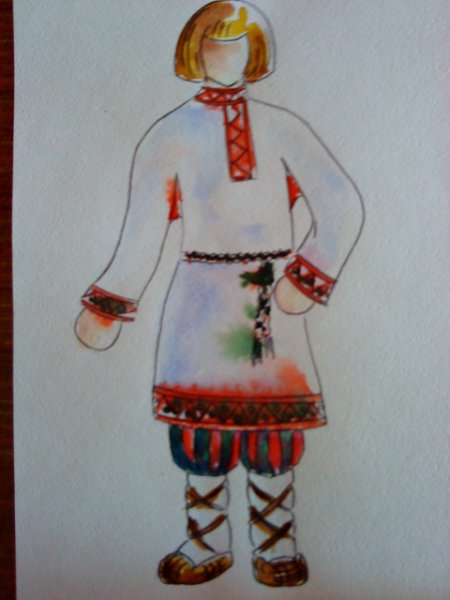 Ирина Пирогова народный костюм