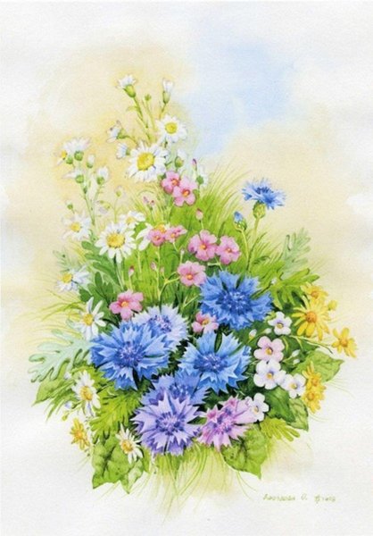 Anne Marie Patry-Belluteau акварели