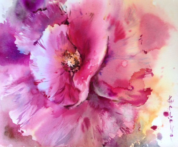 Акварель Михаила Горностаева