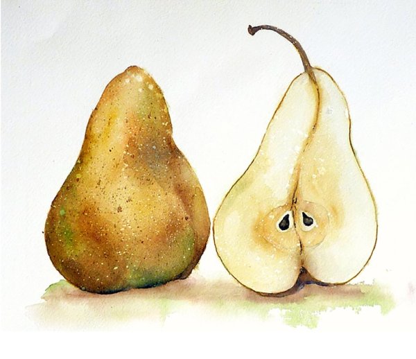 Нарисовать грушу