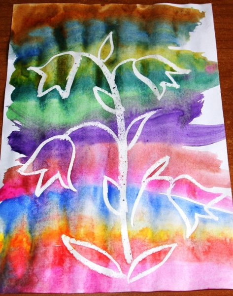 Техники рисования для детей