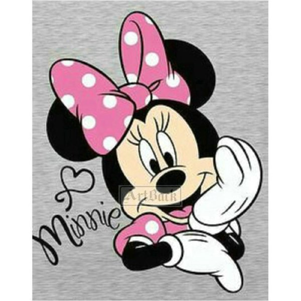 Минни Маус в профиль