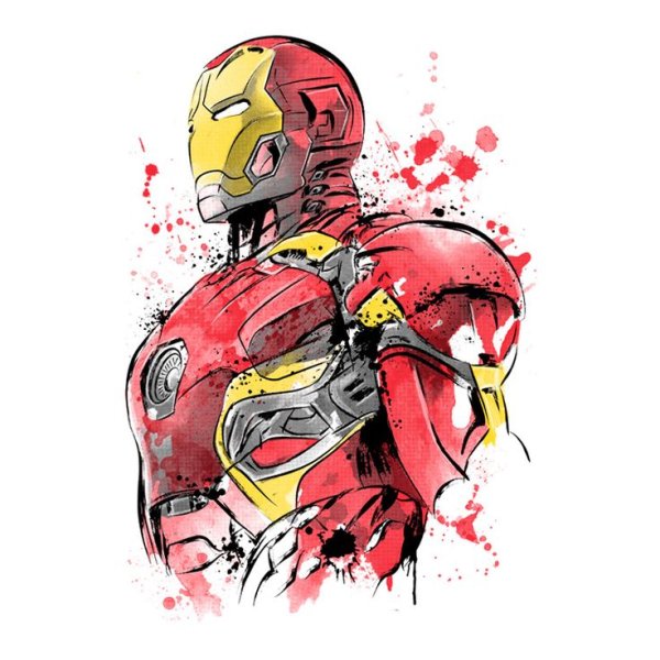 Железный человек арты