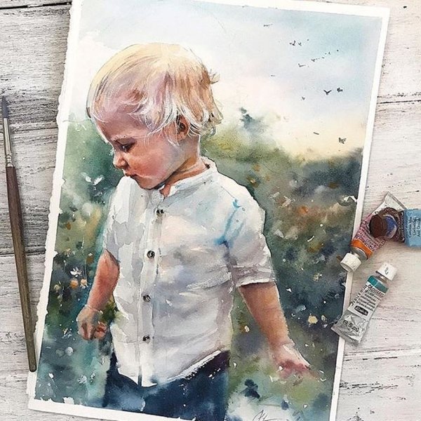 Анна Майорова акварель