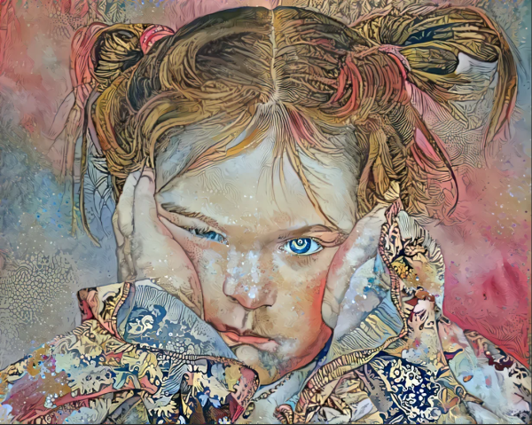 Портреты детей акварелью