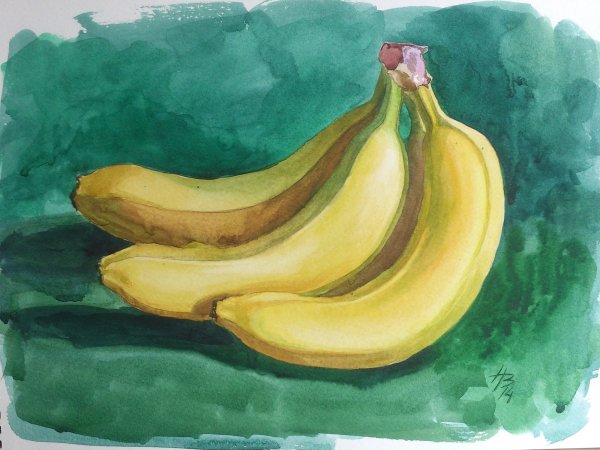 Натюрморт с бананами