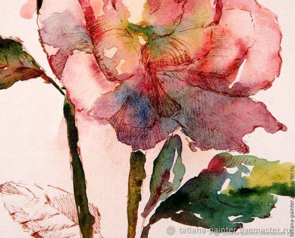 Акварельные техники