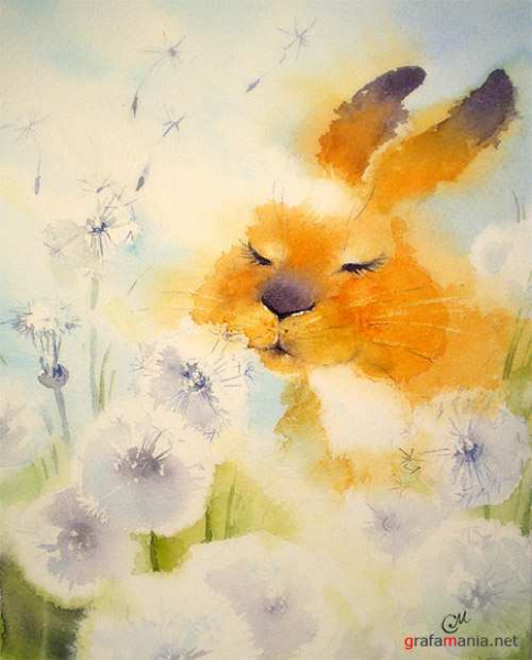 Мария Стежко акварель