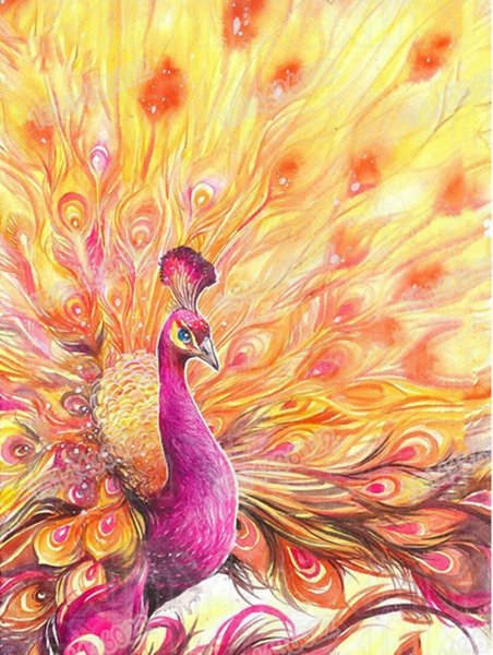 Жар птица Павлин