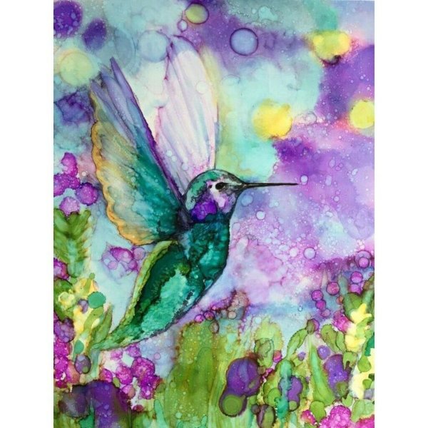 Колибри живопись