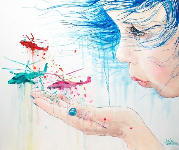 Лора зомби художница