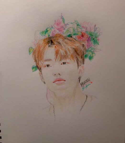 Чонин арт Stray Kids