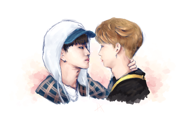 Феликс и чанбин арт