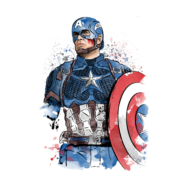 Капитан Америка арт