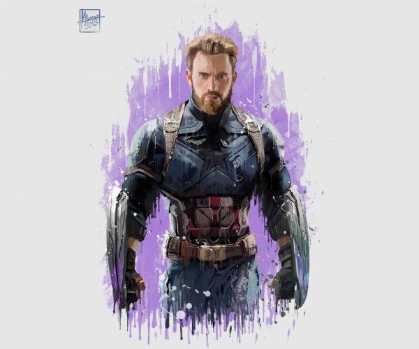 Мстители война бесконечности Капитан