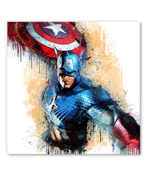 Капитан Америка граффити