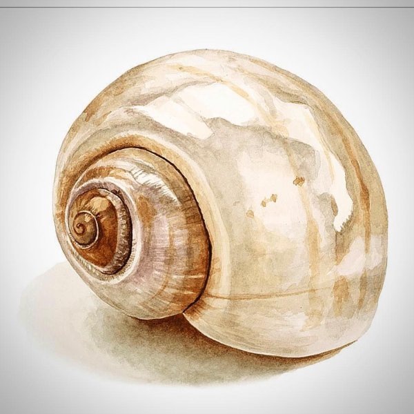 Рисование на ракушках для детей