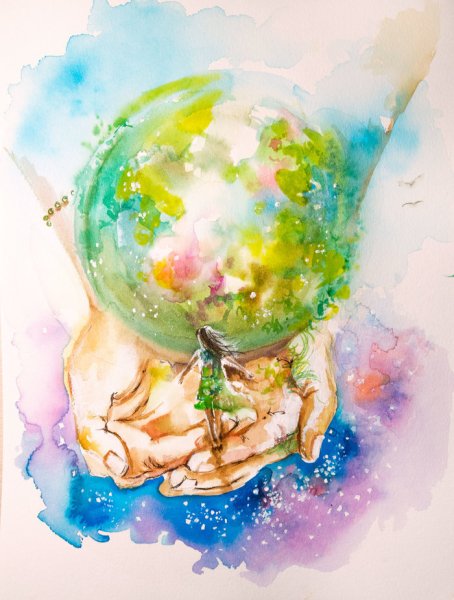 Иллюстрации акварелью