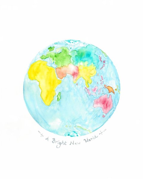 Рисование в детском саду наша Планета земной шар