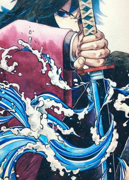 Клинок рассекающий демонов Томиока Гию