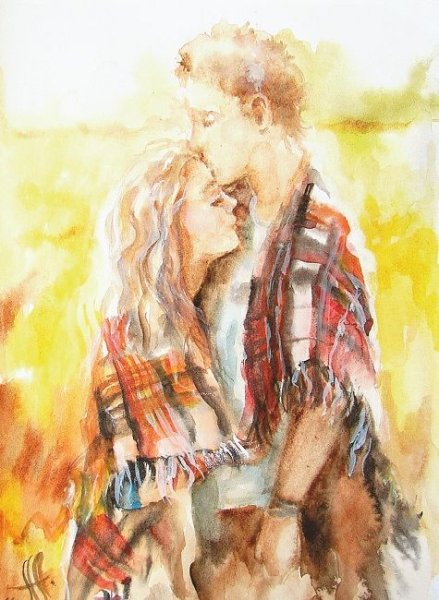 Аннет Логинова картины влюбленные